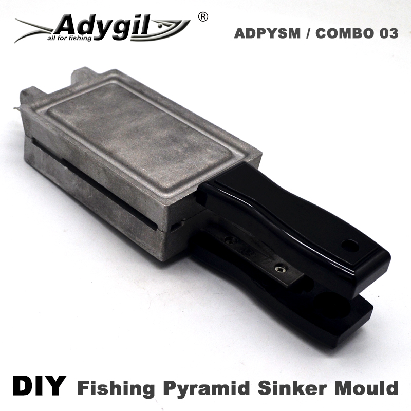 Fishing Depth Finder - Adygil DIY Pyramid Sinker Mould with